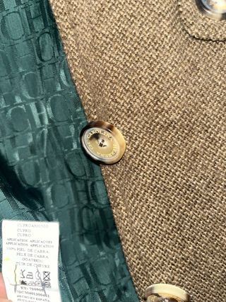 Chaqueta Carolina Herrera Marrón