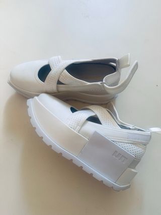 Zapato plataforma United Nude Talla 39 blanco