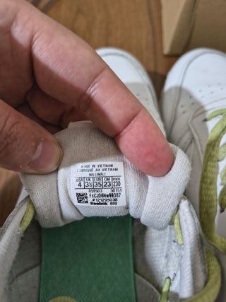 Reebok Classic Leather scarpe sneakers 35 white