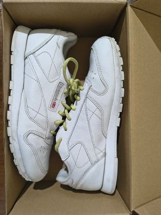 Reebok Classic Leather scarpe sneakers 35 white