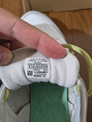 Reebok Classic Leather scarpe sneakers 35 white