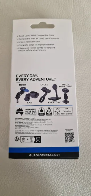 Cover Quad Lock MAG iPhone 15 Pro Max originale