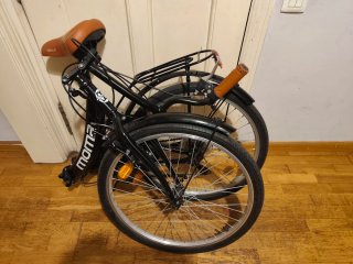 Bicicleta Plegable Moma Top Class 2 Negra
