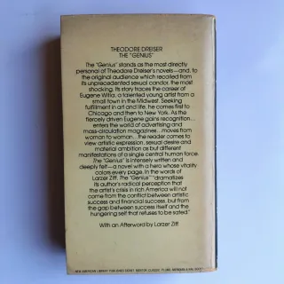 The Genius by Theodore Dreiser – New American Libr