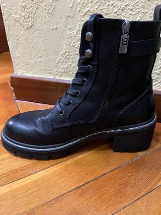 Botas militares Mustang negras