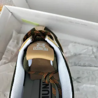 Zapatillas Munich Hombre Verde Naranja