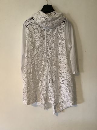 Maglia donna Teddy bianca