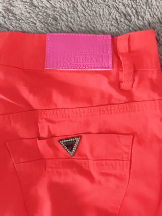 Pantalón R&X Rojo Mujer Fino