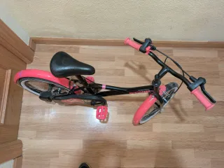 Bicicleta infantil BTWIN 16 rosa