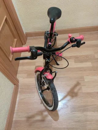 Bicicleta infantil BTWIN 16 rosa