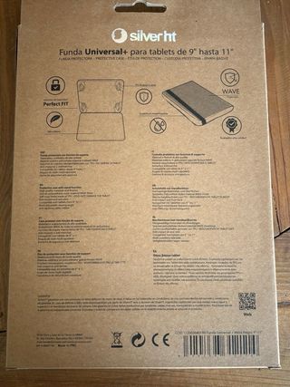 Funda Tablet Universal 9-11 Silverfit Negra