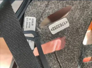 Casco Giro Rojo y Negro