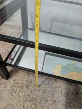Mesa de centro abatible