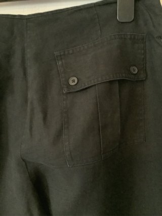 Pantaloni OVS donna in lino neri