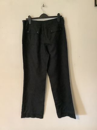 Pantaloni OVS donna in lino neri