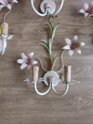 Apliques vintage flores