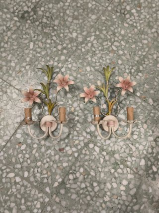 Apliques vintage flores
