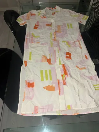 Vestido Bimba y Lola Multicolor Botones