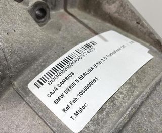 Caja cambios bmw 97405 1056000091 serie 5 berlina
