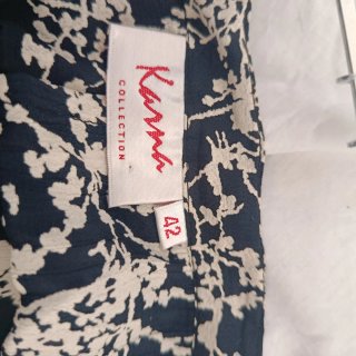 Falda gasa estampada negra y blanca Para pequeña