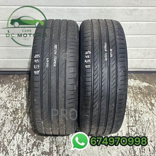 ( precio pareja ) neumáticos pirelli 215 / 45 / r17 - 91Y año 2024