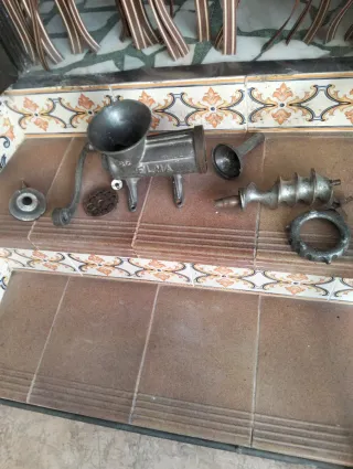 Máquina hacer chorizos antigua ELMA