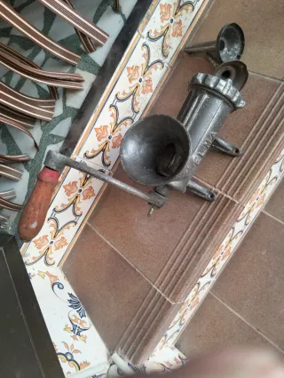 Máquina hacer chorizos antigua ELMA