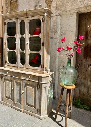 Alacena antigua francesa Provenzal. Siglo 19