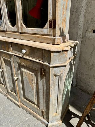 Alacena antigua francesa Provenzal. Siglo 19