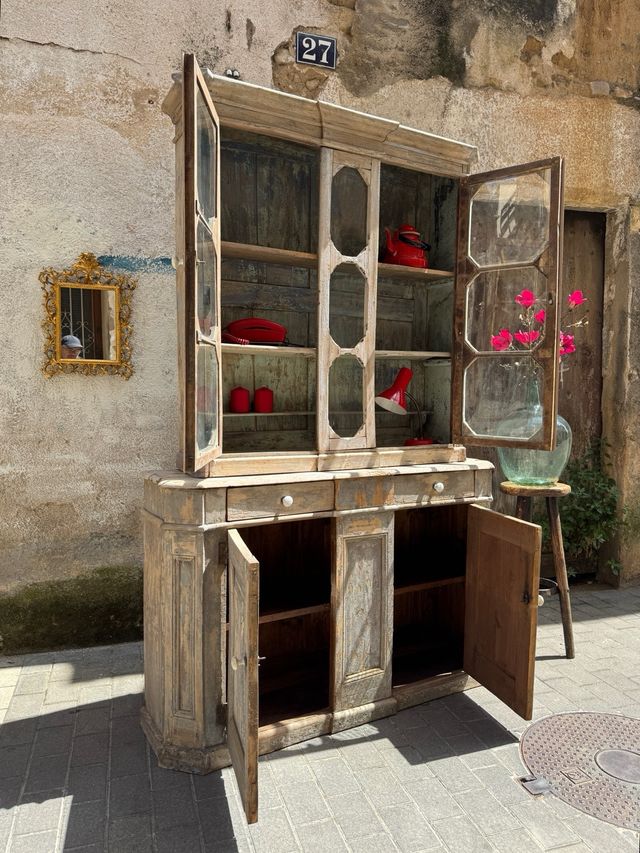Alacena antigua francesa Provenzal. Siglo 19