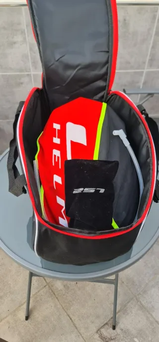 Casco Ls2 Mx703 C X-force Negro/Naranja