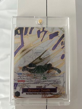 Carta TCG One Piece Ground Death