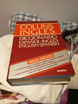Diccionario collins ingles-españolespañol-ingles