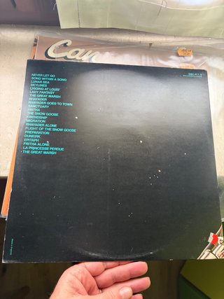 Camel - A Live Record LP 1978