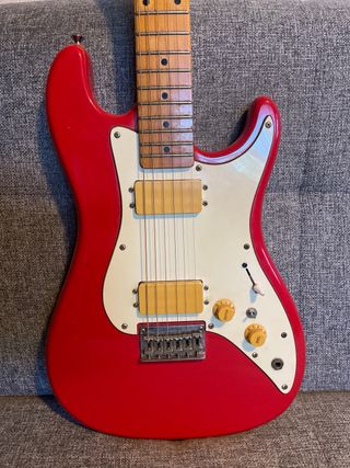 Guitarra Samick Roja