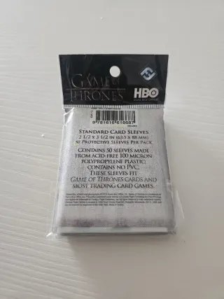 Fundas Cartas Juego de Tronos (House Stark/Lannist