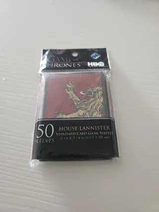 Fundas Cartas Juego de Tronos (House Stark/Lannist