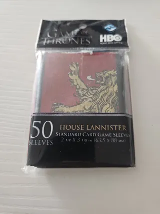 Fundas Cartas Juego de Tronos (House Stark/Lannist