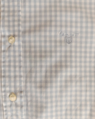 Camisa Gant cuadros celeste y blanco Talla M