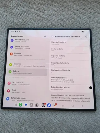 Samsung Galaxy Z Fold 7 1TB Nero