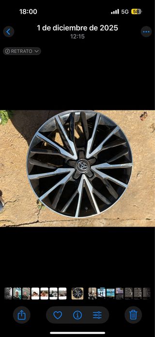 Llantas de aleación Toyota
