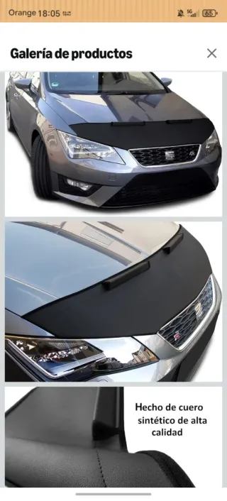 Protector Capó Seat León mk3