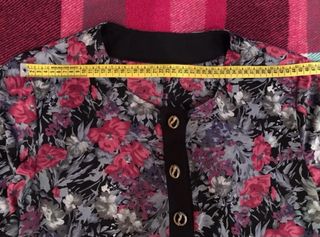 Vestito moda comoda taglia 52/54 fantasia floreale