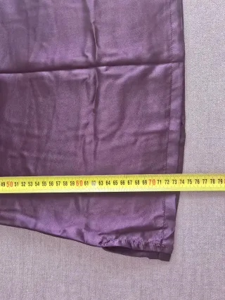 Camiseta satén morada talla S