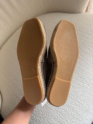 Alpargatas Zara Hombre Marrón/Gris