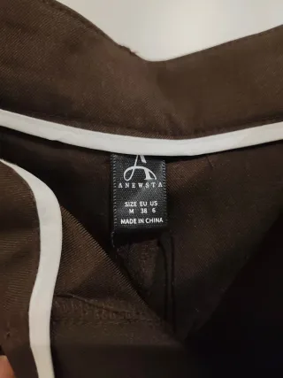 Pantalón ancho recto