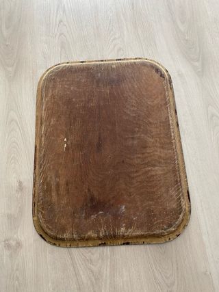 2 Bandejas de madera antiguas