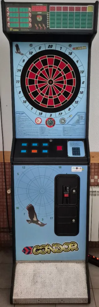 Diana de dardos electrónica con monedero