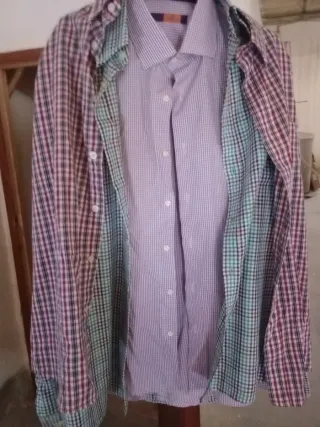 Lote de 6 Camisas a Cuadros