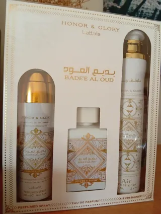 LOTE PERFUME HONOR & GLORY. NUEVO